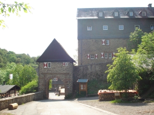 Burg Hessenstein Tor